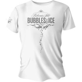 Bohemia Sekt ICE pánské tričko bílé L